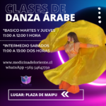 Danza Árabe básico presencial Maipú